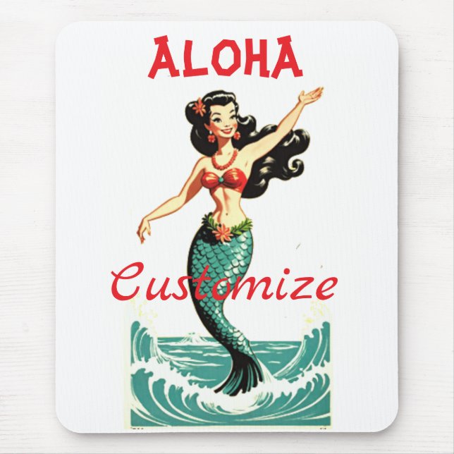 Mousepad Aloha Sereia Thunder_Thunder_Cove (Frente)