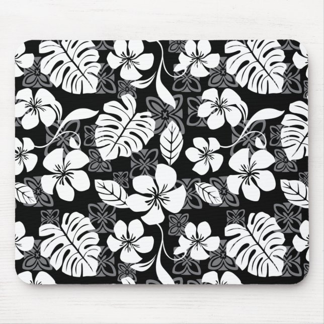 MOUSEPAD ALOHA SEXTA-FEIRA (NEGRO E CINZA) (Frente)