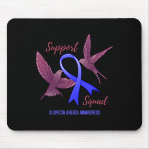Mousepad Alopecia Areata Sensibiliza Guerreiro de Esquadrão