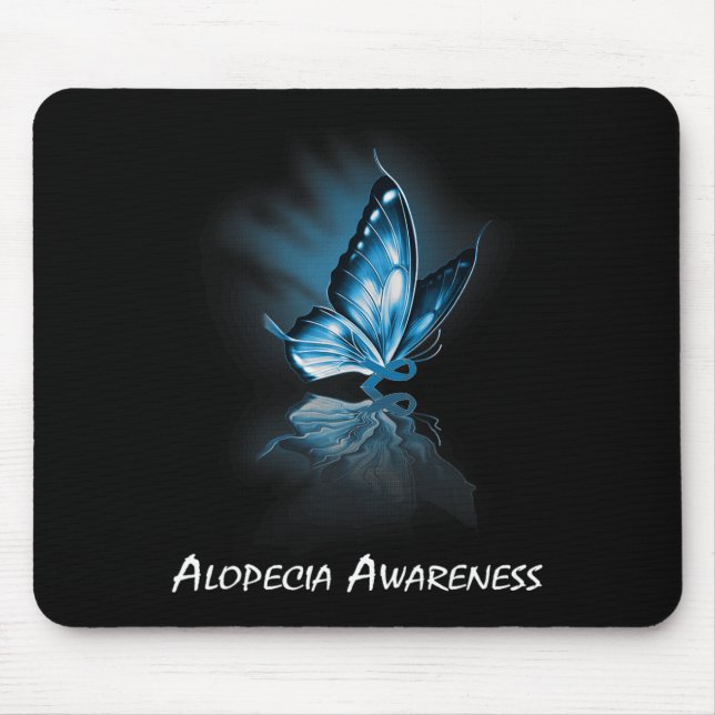 Mousepad Alopecia da Faixa das Borboletas (Frente)