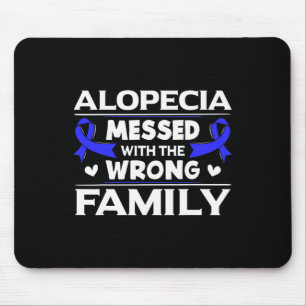 Mousepad Alopecia Mensada Com O Cabelo Errado Da Família Pe