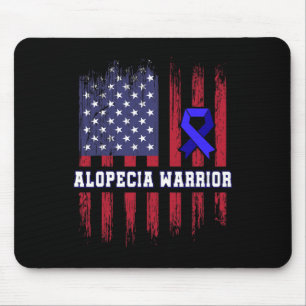 Mousepad Alopecia Sensibilização Cabelo Perda Guerreira Sob