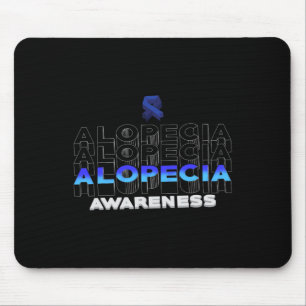Mousepad Alopecia Sensibilização Cabelo Perda Guerreiro Gan