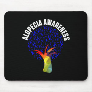 Mousepad Alopecia Sensibilização Cabelo Perda Guerreiro Lut