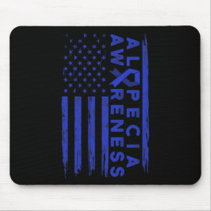 Mousepad Alopecia Sensibilização Cabelo Perda Guerreiro Sup