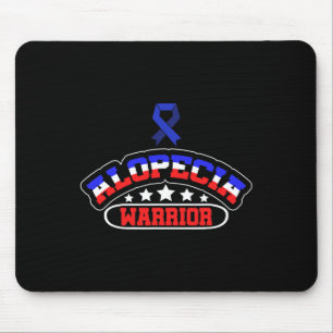 Mousepad Alopecia Sensibilização Cabelo Perda Guerreiro Sur