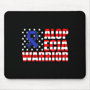 Mousepad Alopecia Sensibilização Cabelo Perda Guerreiro Sur