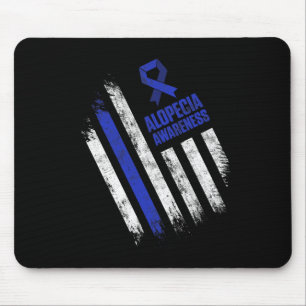 Mousepad Alopecia Sensibilização Cabelo Perda Guerreiro Tac