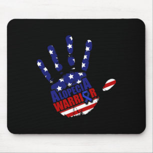 Mousepad Alopecia Sensibilização Cabelo Perda Símbolo Guerr