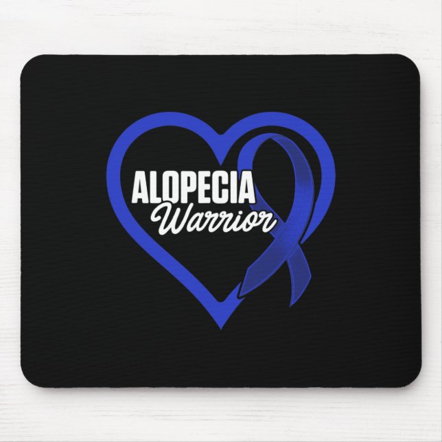 Mousepad Alopecia Sensibilização Cabelo Perda Sobrevivência (Frente)