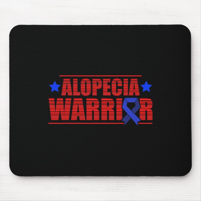 Mousepad Alopecia Sensibilização Cabelo Perde Estudos Guerr (Frente)
