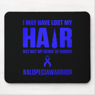 Mousepad Alopecia Sensibilização Sobrevivente do Guerreiro