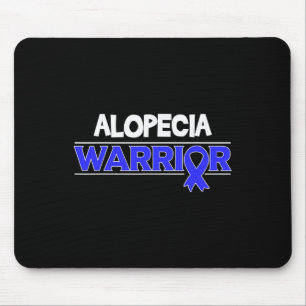Mousepad Alopecia Warrior Hair Losse Fita de Sensibilização