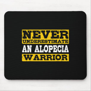 Mousepad Alopecia Warrior Suporta Sensibilização para Perda