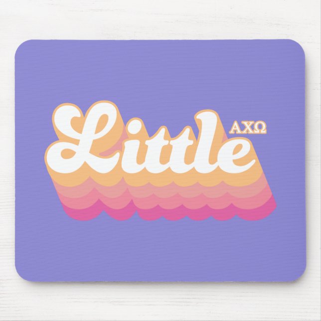 Mousepad Alpha Chi Omega | Pequeno (Frente)