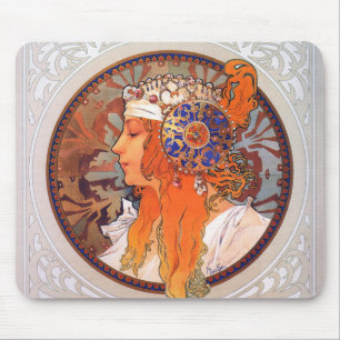 Mousepad Alphonse Mucha