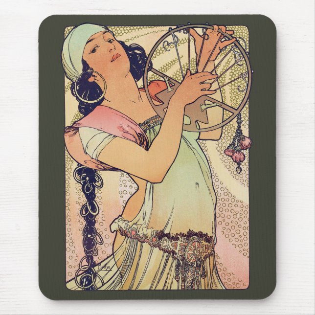 Mousepad Alphonse Mucha , “ Salome ” (Frente)