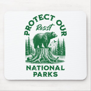 Mousepad Alt Us National Park Resist Service
