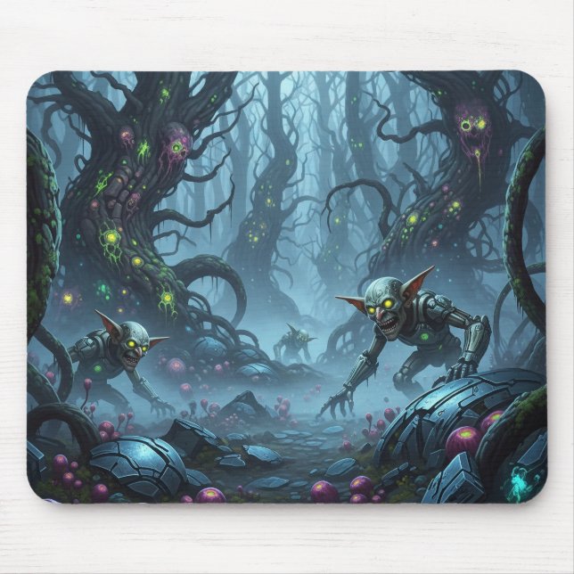 Mousepad Alt Vibe Sci-Fi Goblins Mat (Frente)