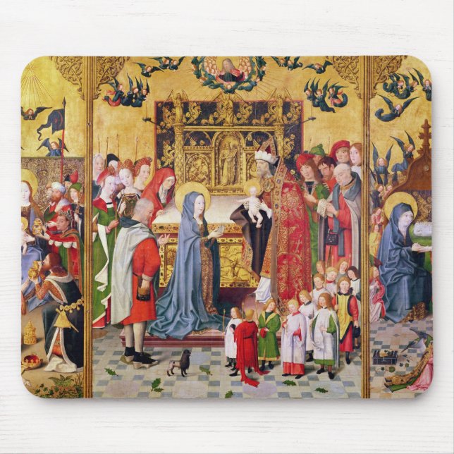Mousepad Altarpiece das sete alegrias do Virgin (Frente)