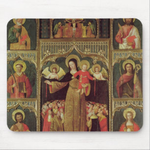 Mousepad Altarpiece do Virgin do rosário, c.1500