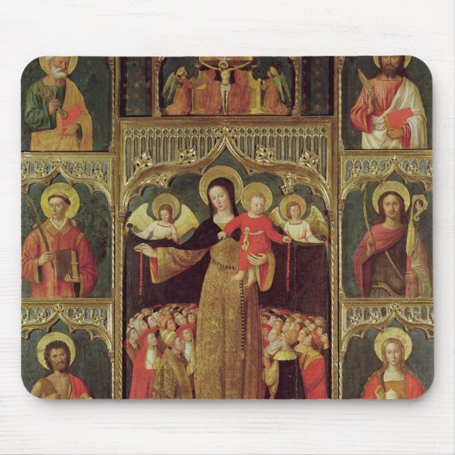 Mousepad Altarpiece do Virgin do rosário, c.1500 (Frente)