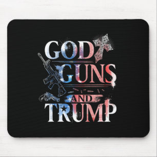 Mousepad Alteração T Shirt Trump 45 Deus Armas E Shir Trump