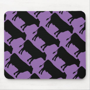 Mousepad Alterar Vaca Preta de Fundo