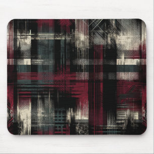 Mousepad Alternativo Grunge Enrugado Destruído com Padrão X