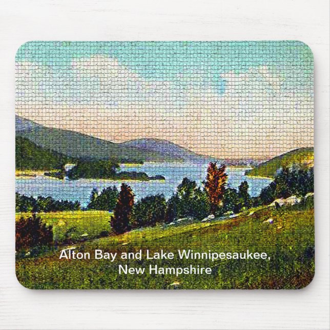 Mousepad Alton Bay e Lake Winnipesaukee, New Hampshire (Frente)