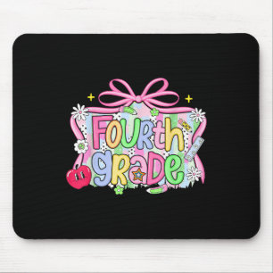 Mousepad Aluna De Quarta Série Préppy De Volta à Escola Men