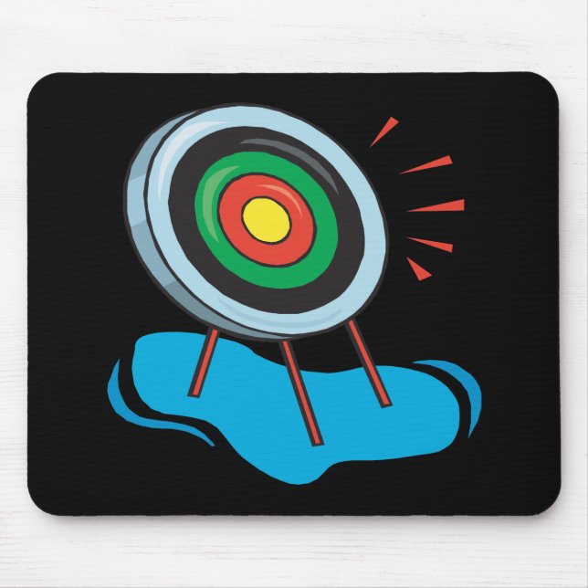Mousepad Alvo do tiro ao arco (Frente)