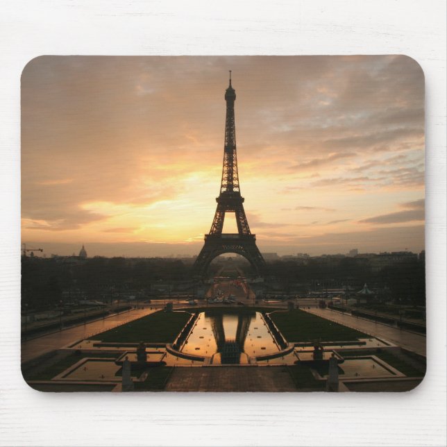 Mousepad alvorecer de Eiffel (Frente)
