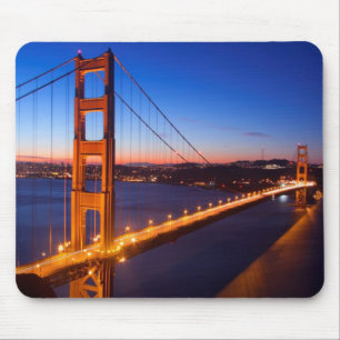 Mousepad Alvorecer sobre a ponte de San Francisco e de