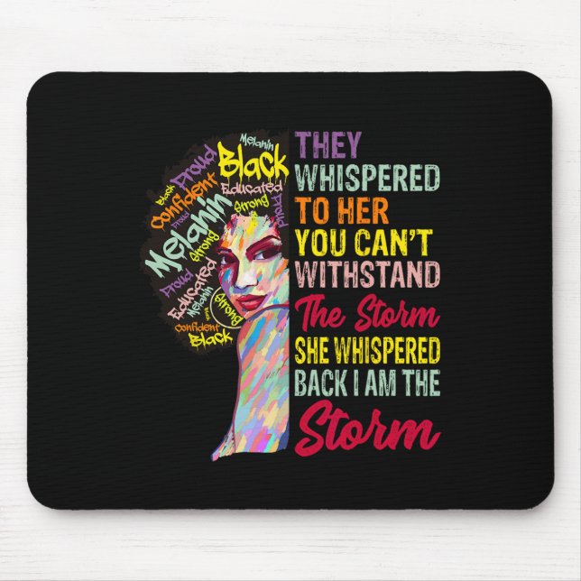 Mousepad AM The Tempm Women Juneteth Black History Month (Frente)