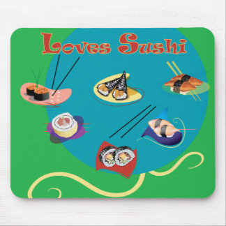 Mousepad Ama o sushi