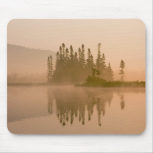 Mousepad Amanhecer enevoado no East Inlet, Pittsburg, Novo