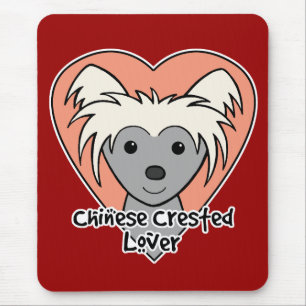 Mousepad Amante com crista chinês