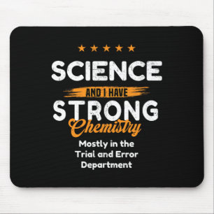Mousepad Amante da Ciência com Química Emocional ~ Presente