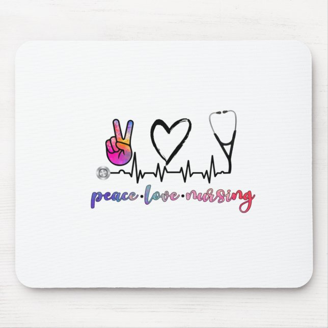 Mousepad amante da paz (Frente)