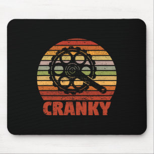 Mousepad Amante de Bicicleta Engraçado Irritadiço Ciclista
