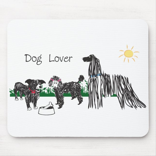 Mousepad Amante de Cachorro (Frente)