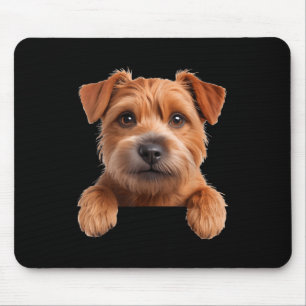 Mousepad amante de cachorro engraçado fofo norfolk terrier