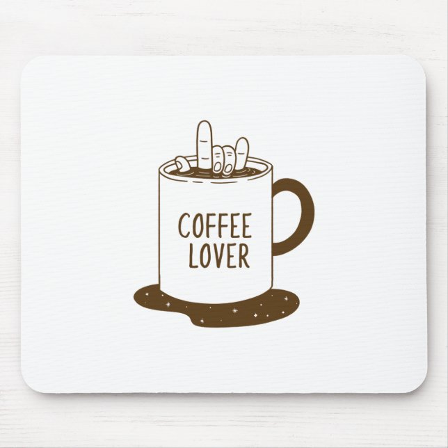 Mousepad Amante de Café (Frente)