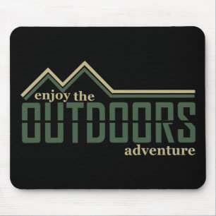 Mousepad amante de caminhada ao ar livre
