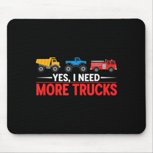 Mousepad Amante de Caminhão Engraçado Humor Ckup Entusiasta