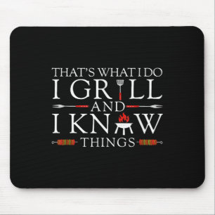 Mousepad Amante de Comida de Churrasco É O Que Eu Faço Eu G