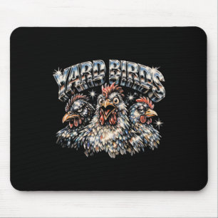 Mousepad Amante de frango Ckyard dos anos 80 Música de rock