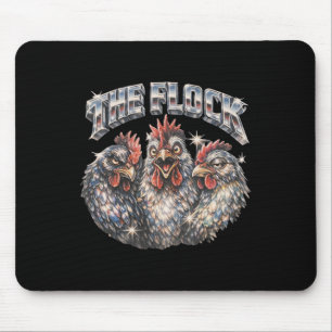Mousepad Amante de frango Ckyard dos anos 80 Música de rock