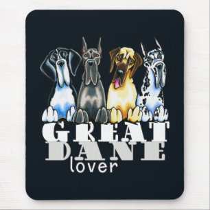 Mousepad Amante de great dane